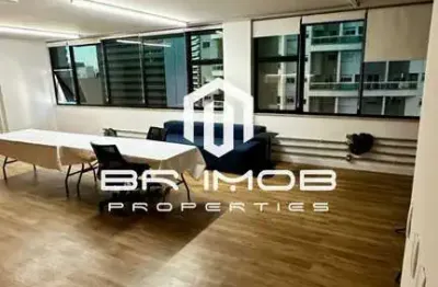 Sala comercial com 4 salas para alugar na avenida ibirapuera, 2033, indianópolis, são paulo, 135 m2 por r$ 14.500
