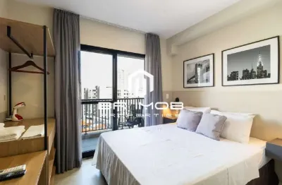 Apartamento com 1 quarto à venda na rua das sempre-vivas, 21, jardim das acacias, são paulo, 23 m2 por r$ 369.000