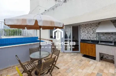 Cobertura com 3 quartos à venda na avenida duquesa de goiás, 155, real parque, são paulo, 161 m2 por r$ 1.200.000