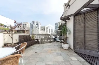 Cobertura com 4 quartos à venda na rua luisiania, 215, brooklin paulista, são paulo, 354 m2 por r$ 2.590.000