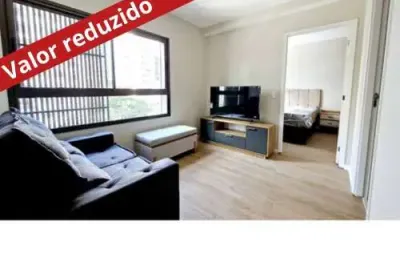 Apartamento com 1 quarto à venda na Rua Pássaros e Flores, 188, Brooklin, São Paulo