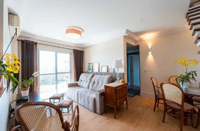 Cobertura para venda em paraíso do morumbi com 3 quartos, sendo 2 suítes, 142m²