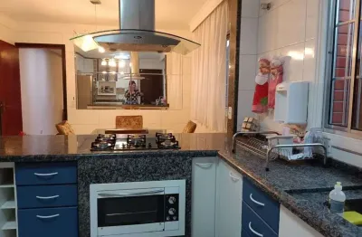 Lindo sobrado com 3 dormitórios 1 suíte com hidro à venda, 183 m² por r$ 900.000 - parque continental i - guarulhos/sp