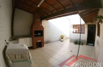 Sobrado à venda no jardim paraventi - 3 dormitórios - 1 suíte - quintal - churrasqueira - 3 vagas.