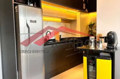 Apartamento 38 m² mobiliado com 1 dormitório para locação no condomínio anália franco