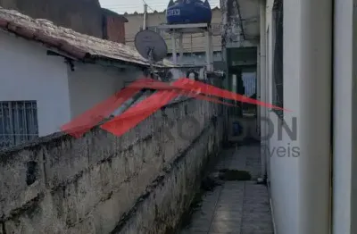 Salão comercial com casa térrea à venda: 1 dormitórios, sala, cozinha e banheiro