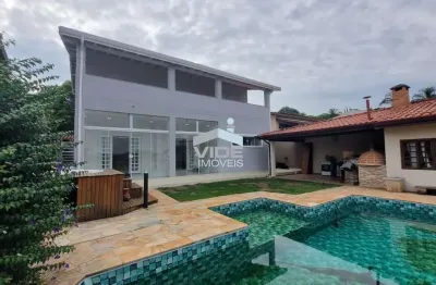 Casa em Condomínio de Campinas-SP, 3 Quartos, 1 Suíte, 3 Salas, 4 Banheiros, 4 Vagas, 200m² - Loteamento Caminhos de São Conrado