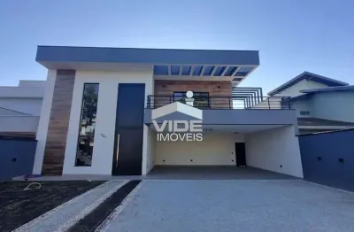 Casa em condomínio fechado com 5 quartos à venda na avenida copacabana, 22, loteamento caminhos de san conrado (sousas), campinas por r$ 2.995.000