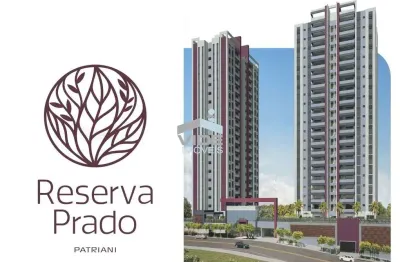Reserva prado | aptos com 124,00m² |  2 vagas | 3 suites e ampla varanda gourmet