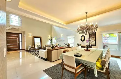 Casa à venda condominio  mont blanc campinas sp 4 suites, piscina, varanda gourmet, preparação para elevador