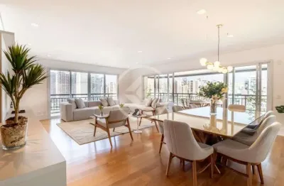 Apartamento mobiliado alto padrão - rua fiandeiras -itaim pronto para se mudar - hall privativo - 3