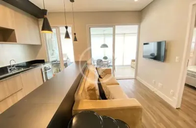 Alugo apartamento mobiliado na vila olimpia - ao lado do shopping jk - com 1 dormitório e 1 vaga cod