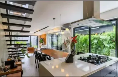 Vendo casa moderna no brooklin com rooftop - 200m2 com 2 suites e 2 vagas codigo: 57529