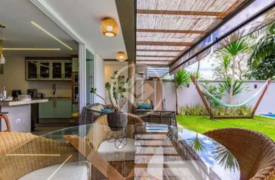 Vendo casa condomínio fechado 4 suítes no alto da boa vista codigo: 121434