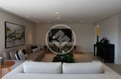 Campo belo - condomínio domani, apartamento mobiliado a venda de 258m² com 3 suítes, 4 banheiros, 4