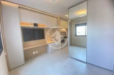 Alugo apartamento mobiliado com 25m² e lazer club completo - próximo ao shopping jk codigo: 86996