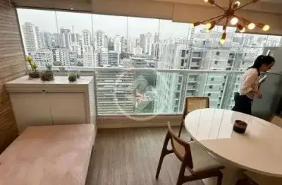Vendo studio mobiliado com 43m2 e 1 vaga no brooklin codigo: 146156