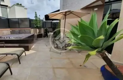 Campo belo - condomínio edifício espaço 290, cobertura duplex à venda de 291m² com 3 suítes, 4 banhe