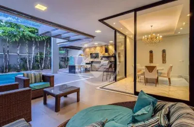 Casa para locação, 500mts2, 4 dorms, 4 suítes, 4 vagas, tamboré codigo: 138607