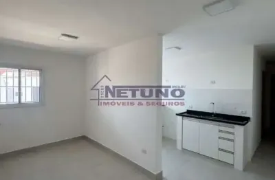 E apartamento para locação - 2 dormitórios com varanda lateral