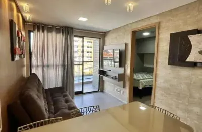 Apartamento mobiliado no cabo branco, 2 quartos! permitido airbnb.