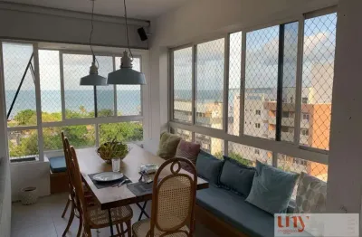 Apartamento com 2 quartos todo reformado com vista para o mar e próximo da praia em tambaú