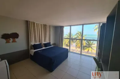 Flat mobiliado posição nascente com serviço de hotel no cabo branco