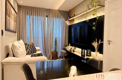 Apartamento novo em andar alto com 2 quartos todo mobiliado no bairro miramar
