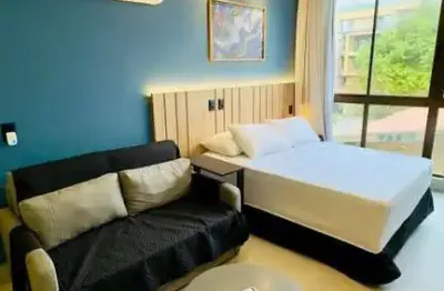 Flat novo pé na areia todo mobiliado com 24 m² no jardim oceania