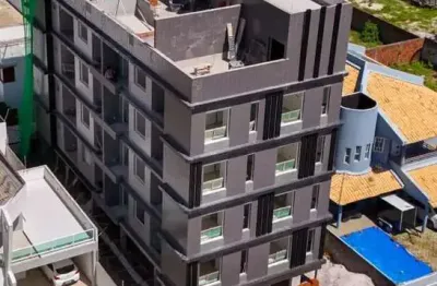 Apartamento em construção a poucos metros da praia com 1 quarto no bairro de intermares