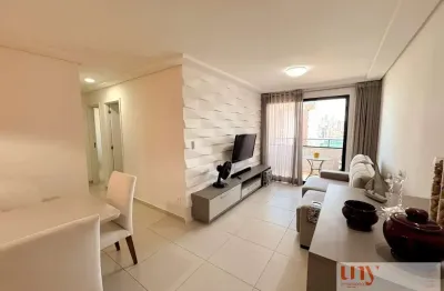 Apartamento porteira fechada com 3 quartos em andar alto com vista para o mar no bessa