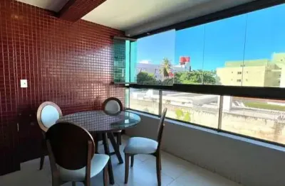 Apartamento com 3 suítes a apenas 100 metros da praia no cabo branco