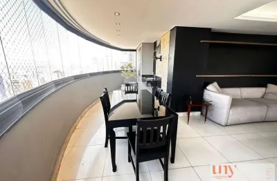 Apartamento amplo com 190 m², porteira fechada com 3 quartos no jardim oceania