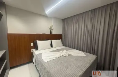 Flat todo mobiliado com 30 m² na beira mar da praia do cabo branco
