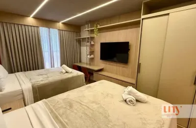 Setai yacht - flat mobiliado térreo com 39 m² e hidromassagem na beira mar do bairro cabo branco