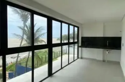 Apartamento com 100 m² e 3 quartos, pé na areia com vista definitiva no jardim oceania