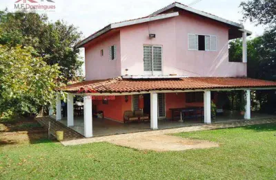 Chácara com 3 dormitórios à venda, 1150 m² por r$ 580.000,00 - bosque dos ipês - americana/sp