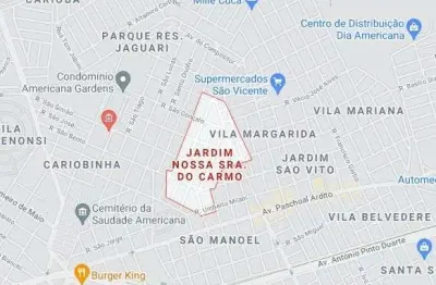 Terreno à venda, 377 m² por r$ 350.000,00 - jardim nossa senhora do carmo - americana/sp