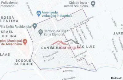 Terreno à venda, 360 m² por r$ 288.000,00 - santa cruz - americana/sp