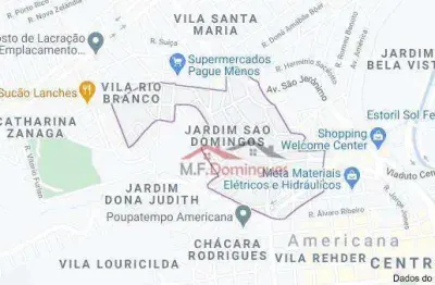 Terreno à venda, 317 m² por r$ 300.000,00 - jardim são domingos - americana/sp