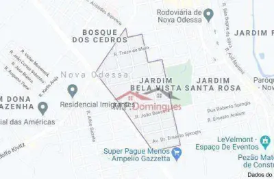 Terreno à venda, 312 m² por r$ 250.000,00 - bela vista - nova odessa/sp