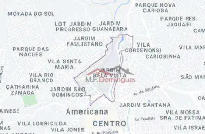 Terreno à venda, 174 m² por r$ 197.000,00 - jardim bela vista - americana/sp