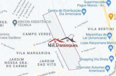 Terreno à venda, 383 m² por r$ 345.000,00 - vila mariana - americana/sp
