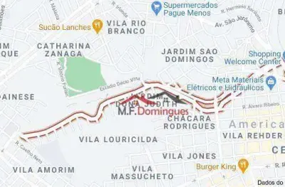 Terreno para alugar, 543 m² por r$ 1.400,00/mês - jardim dona judith - americana/sp
