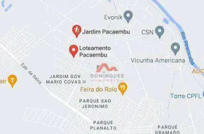 Terreno à venda, 300 m² por R$ 212.000 - Pacaembu - Americana/SP