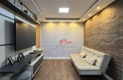 Apartamento com 2 dormitórios à venda, 45 m² por r$ 240.000,00 - jardim bertoni - americana/sp