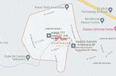 Terreno, 293 m² - venda por r$ 250.000,00 ou aluguel por r$ 800,00/mês - jardim boer i - americana/sp