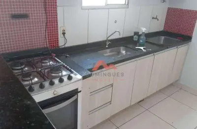Apartamento com 2 dormitórios à venda, 49 m² por r$ 180.000,00 - jardim recanto - americana/sp