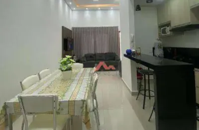 Casa com 3 dormitórios à venda, 114 m² por r$ 550.000,00 - jardim boer ii - americana/sp
