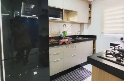 Apartamento com 2 dormitórios à venda, 45 m² por r$ 220.000,00 - morada do sol - americana/sp